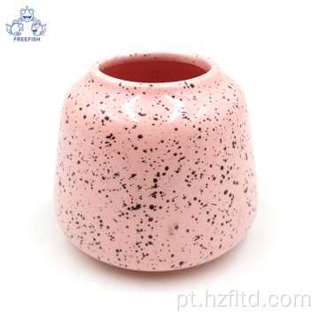 Vaso de flores de cerâmica geométrica moderna